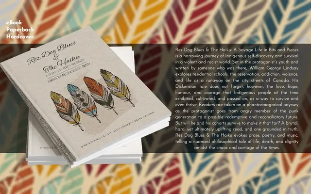Hardcover edition of the book with its back-cover description